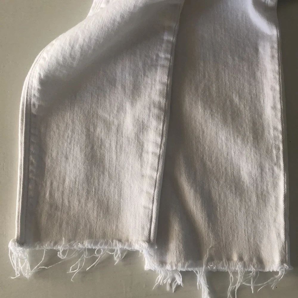 Old Navy Mid-rise Boyfriend Off-white Jeans - Picture 8 of 9